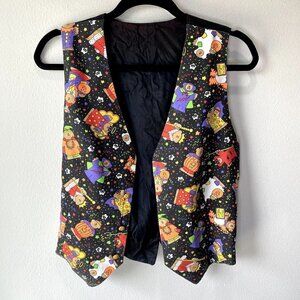 Vintage Halloween Bear Vest
